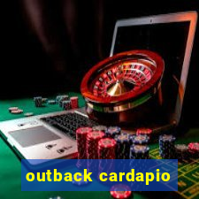 outback cardapio